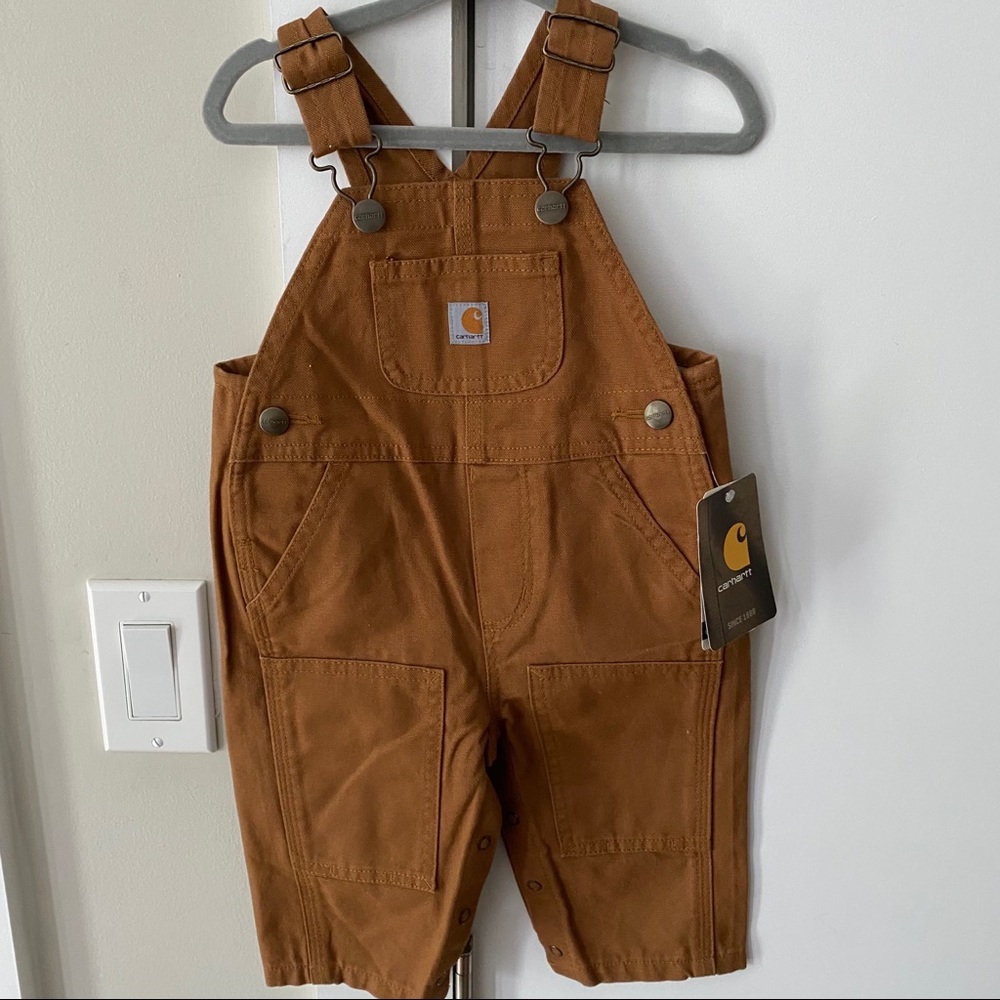 Carhartt Canvas Kids’ Bib Overall - 6M NWT